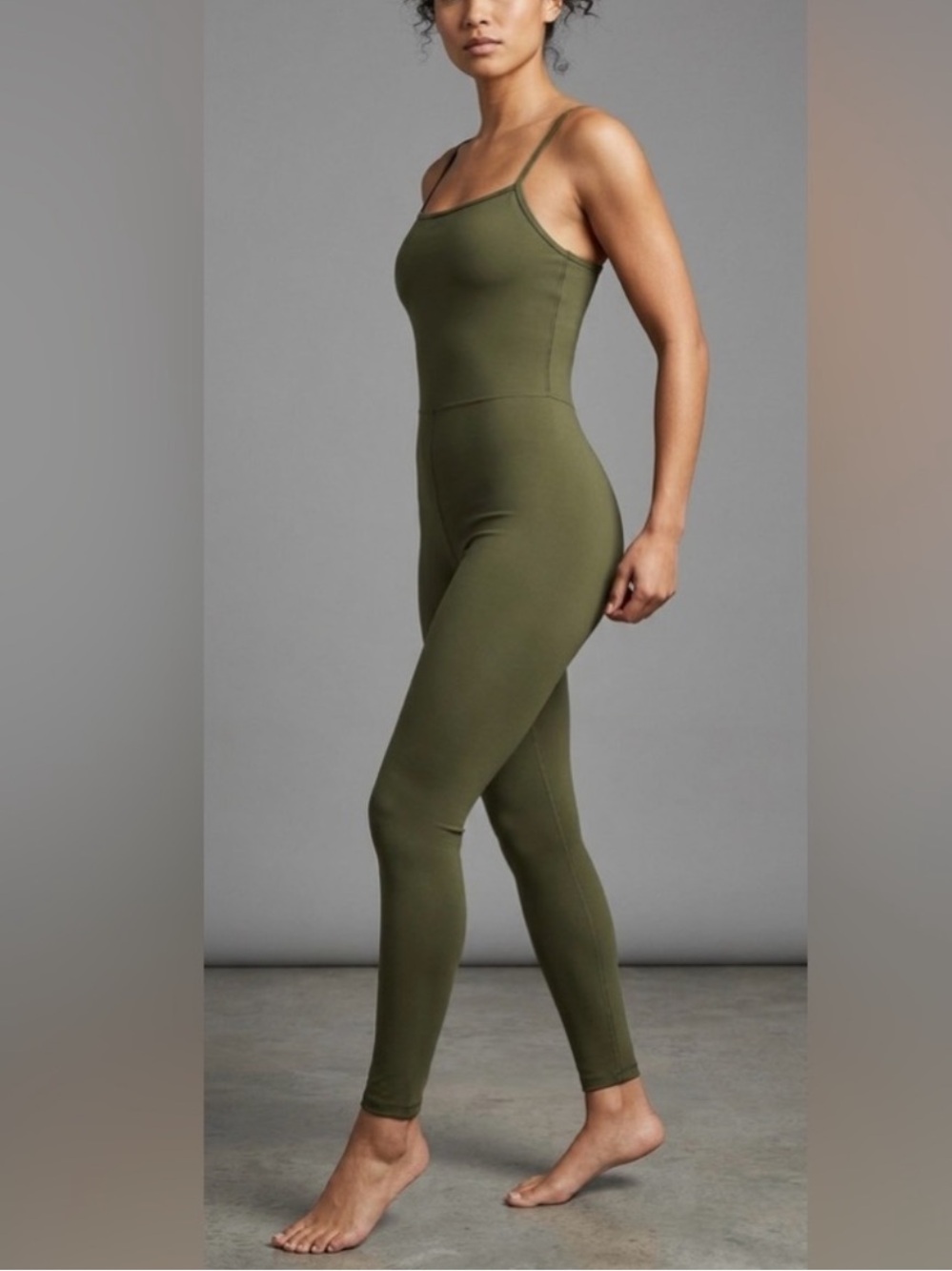 Old Navy NWT Powersoft Go Dry Active Jumpsuit Size XL Olive Green Workout Hiking